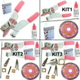 thumbnail image 2 of Glass and Tile Cutter Kit 1 Ceramic Tile Cutter 4 1/2 in Diamond Grinder Blade for Corner Cuts and Box Cut Outs in Porcelain Tile Round Hacksaw Tile Saw Blade For Cutting Notches in Ceramic Wall Tiles, 2 of 6