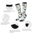 thumbnail image 6 of Balery Tractor and Dumper Printed Novelty Socks Men's Women's Crew Socks Sports Socks Knee High Socks Cotton Socks Quirky and Cool Socks, 6 of 9