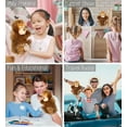 thumbnail image 4 of DolliBu Big Foot Hand Puppet Super Soft Stuffed Animal, Cute Realistic Stuffed Animals for Girls, Boys, Adults Animal Gifts, Kids Nursery Decor for Newborn, Cuddly Soft Baby Plush Toys - 10 Inches, 4 of 9