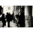 thumbnail image 2 of Oncete, Julien 24x17 Gold Ornate Wood Framed with Double Matting Museum Art Print Titled - Rome Street Song, 2 of 4