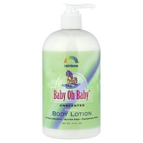 Baby Oh Baby, Herbal Body Lotion, Unscented, 16 fl oz, Rainbow Research