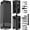 Black, variant on Keyboard Cleaning Kit with Brush,  Laptop Cleaner Kit, Phone Cleaning Tool, Multi-Function Cleaner Kit for Earbuds, Cellphones, PC, Screens, Camera Lens, Electronics Devices (Black)