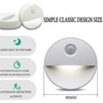 thumbnail image 3 of Luz nocturna LED con sensor de movimiento - Tinte que induce el sueño con bombillas LED - Funcionamiento inalámbrico - Perfecto para gabinetes de baño, escaleras y más, 3 of 5