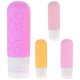 thumbnail image 1 of 4pcs Travel Size Bottles Empty Toiletries Bottles Refillable Bottles Shampoo Lotion Bottles with Storage Bag(90ml), 1 of 4