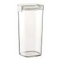 PEONAVET Bocal Scellé Bocal de Cuisine Transparent Bocal de Stockage de Grains Empilable Doublement Scellé
