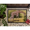 thumbnail image 3 of Giraffes by Daphne Baxter Door Mat, 3 of 4