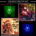 thumbnail image 3 of Japanese Anime Character Lampe de Table Illusion Optique 3D LED 16 Couleurs Télécommande Acrylique Veilleuse Cadeau de Pâques Noël Anniversaire pour Garçons Filles Enfants, 3 of 6