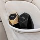 thumbnail image 2 of QTBIUQ - Cubo de basura portátil de plástico para coche con tapa, fácil de limpiar, color dorado, 2 of 5