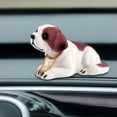thumbnail image 7 of HBBKVI Nodding Dog Car Ornament Shaking Head Dog Resin Cute Doll Car Interior Cute Car Decoration Products Room Decor Desk Decor, 7 of 7