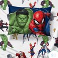 thumbnail image 5 of Avengers Kids 3-Piece Twin Sheet Set, Microfiber, White, Marvel, 5 of 8