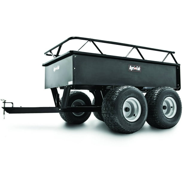 AgriFab, Inc. 1,000 lb. FourWheel Steel Tow Behind Lawn and Garden