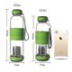 thumbnail image 3 of Mom's Hand Pumpkin Cover Glass Water Bottle With Tea Infuser Two-way Communication Anti Scald Outdoor Bottle, 3 of 3