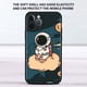 thumbnail image 1 of Funda bonita de astronauta estrella para Apple iPhone 11 13 12 14 Pro 7 XR X XS Max 8 6 6S Plus 5 5S SE 2020 13Pro, funda negra para teléfono, Capa 14 Tan Jianjun unisex, 1 of 2