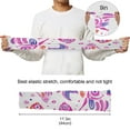 thumbnail image 6 of ALAZA Pink Fish UV Sun Protection Arm Sleeves UPF 50+ Compression Cooling Sleeve 1 Pair, 6 of 7