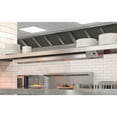 thumbnail image 3 of 48 in. High Wattage Commercial Food Strip Warmer with Toggle Controls and Cord - 120V, 1200W, UL Listed in Stainless-Steel (KM-WSTRIP-48), 3 of 9