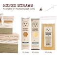 thumbnail image 5 of Savannah Bee Company Acacia Honey Straws 12 Sticks, 5 of 12