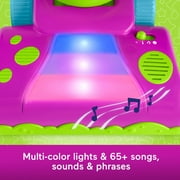 Fisher-Price Barneys World Clean Up Vacuum Electronic Toddler Toy with Lights, Music & Games