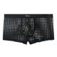 thumbnail image 1 of Ropa interior de rejilla para hombre, calzoncillos tipo bóxer transparentes, lencería hueca de malla, pantalones cortos, 1 of 2