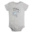 thumbnail image 2 of iDzn Catch Ya Later Fishing Funny Rompers For Babies, Newborn Baby Unisex Bodysuits, Infant Jumpsuits, Toddler 0-12 Months Kids One-Piece Oufits (Gray, 12-18 Months), 2 of 5