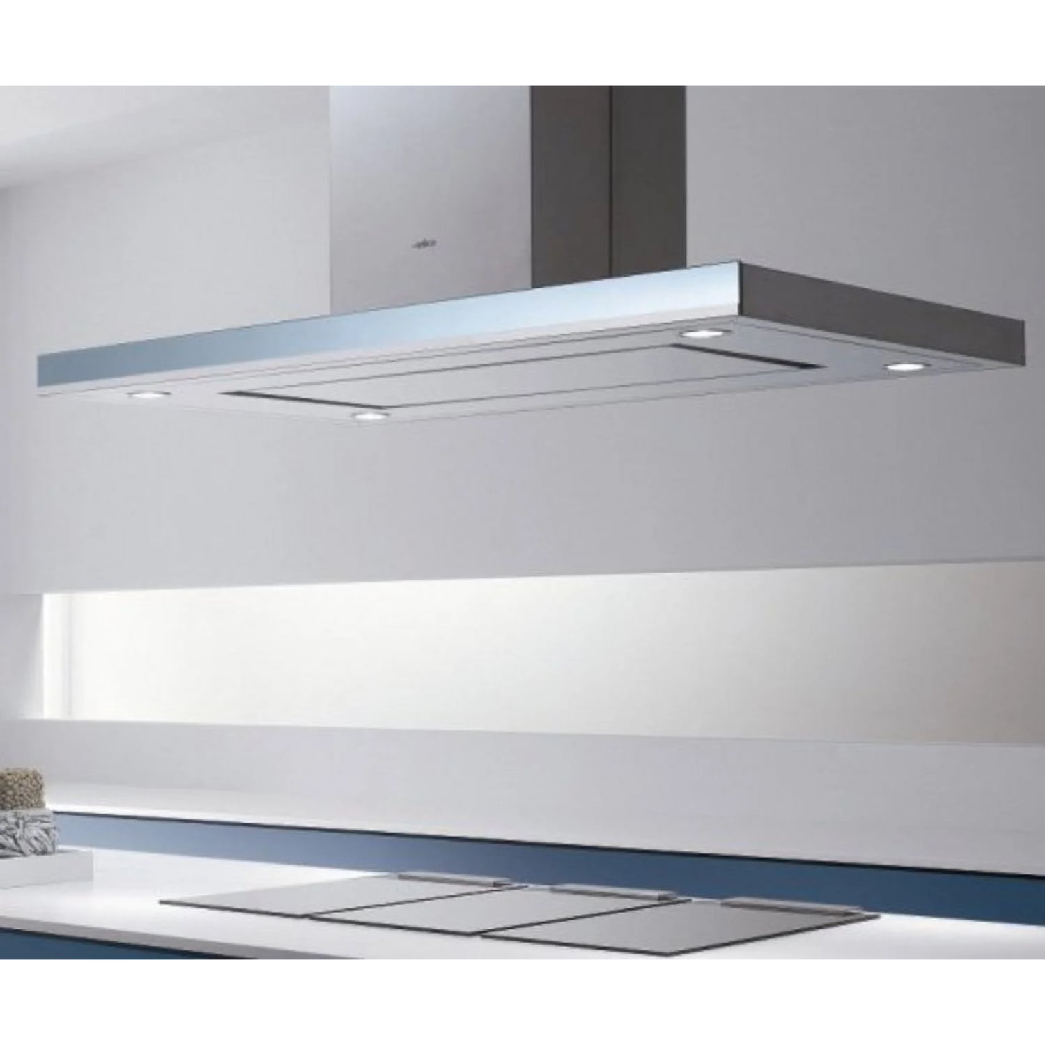 Elica EHI648SS Haiku Island 210 - Stainless Steel 600 CFM 48 Inch Wide Island Range Hood