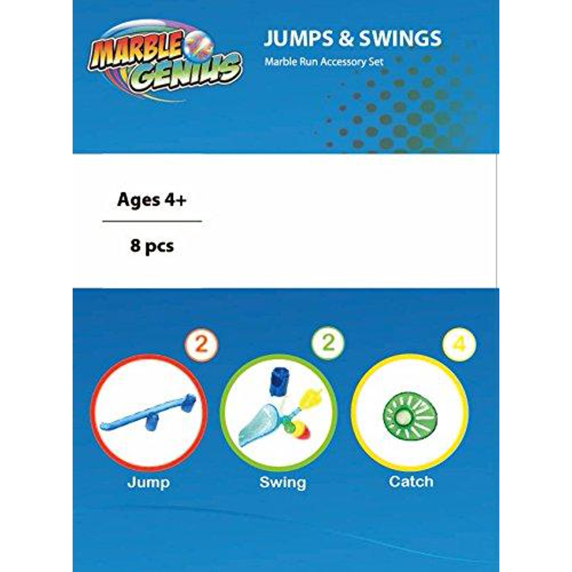 Marble Genius Jumps And Swings