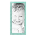 thumbnail image 2 of ArtToFrames 14" x 32" Eggshell Blue Picture Frame, 14x32 inch Blue Wood Poster Frame (WOM-4599), 2 Pack, 2 of 7