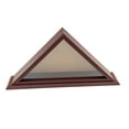 thumbnail image 4 of DECOMIL Burial Flag Display Case, 5'x9' Flag Box , Solid Wood, Cherry Finish, 4 of 5