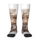 thumbnail image 1 of Fotbe C Calcetas Divertidas Estampadas para Hombre y Mujer, Calcetas de Algodón hasta la Rodilla para Caminar, Correr, Enfermería y Embarazo, 1 of 6