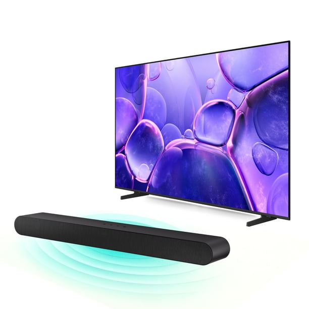 Combo TV 65'' Samsung Crystal U8200F 4K Smart TV (2025) + Barra de Sonido HW-S50B S-Series DTS Virtual X Gris