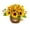 Yellow, variant on Bisitoy Artificial Flowers Simulation Sunflower Bonsai with Vase Small Fake Flower Figurine for Table Centerpiece Home Office Living Table and Farmhouse Decor (Yellow)