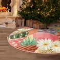thumbnail image 5 of Sikiie Succulent And Cactus Nativity Christmas Tree Skirt, Jesus Christian Winter Holiday Tree Mat Decoration(30-48IN), 5 of 6