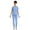 Ciel Blue, variant on Women's Core Essentials Stretch V-Neck Scrub Top, Sizes XS-3XL