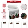 thumbnail image 5 of Merry Christmas Cotton Linen Table Runner Green Red Plaid Buffalo Xmas Tree Dining Table Runners for Home Decor Party Dining Room Restaurant Kitchen Party 13" x 90", 5 of 9