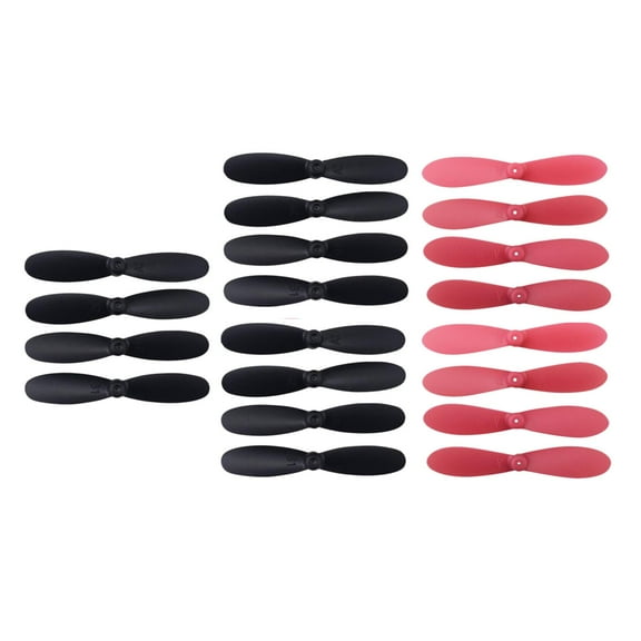 20 piezas de hélices portátiles Hugo Accesorios de reducción de ruido Hélice ligera para RC