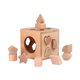 thumbnail image 5 of Clasificador de formas de madera Clasificador de formas geométricas Juguete educativo de aprendizaje Caja de inteligencia Bloques de combinación, 5 of 9