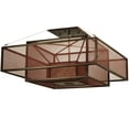 thumbnail image 4 of Meyda Tiffany 134842 Quadrato Umador 4 Light 51" Wide Semi-Flush Square Ceiling Fixture -, 4 of 7