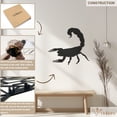 thumbnail image 5 of Violaura Scorpion Metal Wall Art - Easy to Install Hanging Perfect for Home, Living Room Decor (48.0" x 43.7"), 5 of 8