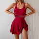 thumbnail image 5 of Bikini Trajes de Baño de Mujer 2025 Primavera de la Moda Sexy Color Sólido Bikini Traje de Baño Conjunto, Traje de Baño con Falda, 5 of 9