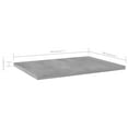 thumbnail image 2 of vidaXL Floating Shelf Wall Bookshelf Board for Living Room Engineered Wood, 2 of 5