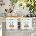 thumbnail image 4 of Spring Easter Kitchen Towels Set of 3, Watercolor Colorful Eggs Floral Botanical Absorbent Dish Towels for Kitchen, Microfiber Hand Towel, Quick Drying Tea Towel for Cleaning Decorative Dishcloths, 4 of 7