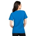 thumbnail image 2 of Women's G-III 4Her by Carl Banks  Blue Detroit Lions Super-Slim Lightweight Winning Crew T-Shirt, 2 of 2
