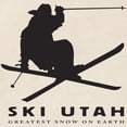 thumbnail image 2 of CafePress - Ski Utah Tote Bag - Unisex Canvas Tote Bag, Beige, 1-Piece, 2 of 6