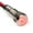 Silver Bezel, Red LED, variant on PLUG-N-PLAY Instrument Cluster LED Indicator Light Dash Bulbs (Black Bezel, Red LED)