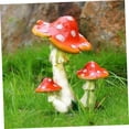 thumbnail image 4 of IFANLANDOR 1Pcs Mini Champignon Rouge en Résine Figurine de Jardin Féerique Terrarium Décor 1.8 x 1.7 x 3cm, 4 of 6