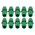 thumbnail image 1 of MYG Expandable Garden Hose Repair Kit Multi-Function Fitting Connector for 25-100ft Hoses 5/8\" 3/4\" Compatible Quick Fix Leaks Burst Pipes Green 10 Piece Set, 1 of 10