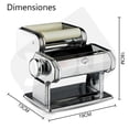 thumbnail image 3 of Maquina Para Hacer Pasta y Ravioles Frescos Manual Acero Inoxidable You, 3 of 6