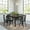 Wenge Matte, variant on Emma + Oliver 60" Rectangle Wooden Dining Table for 6 in Matte Brown