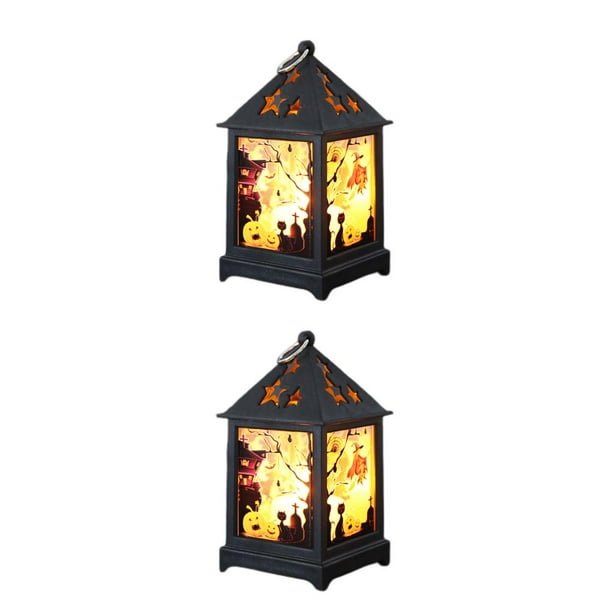 Toystoory Luz colgante de Halloween atmósferas fiesta temática miedo espeluznante casa encantada lámpara decorativa linterna fotografía tipo Tipo 2 2piezas