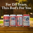 thumbnail image 4 of Budweiser American Lager Beer 24 pack 12 fl oz Aluminum Cans 5% ABV, 4 of 8