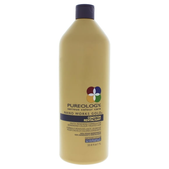 Nano Works Gold Conditioner by Pureology for Unisex - 33.8 oz Conditioner